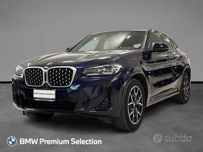 Usata BMW X4 M Sport 190 CV (139 kW) 2023 Blu SUV