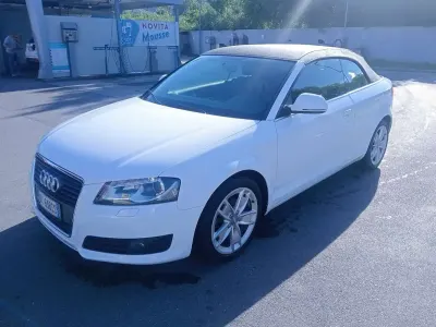 Usata Audi A3 Cabriolet Ambition 105 CV (77 kW) 2010 Bianco Cabrio