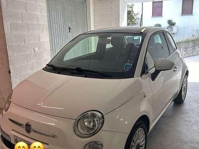Usata Fiat 500 Lounge 95 CV (69 kW) 2013 Bianco Utilitaria