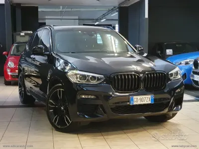 Usata BMW X3 M Sport 249 CV (183 kW) 2021 Nero SUV