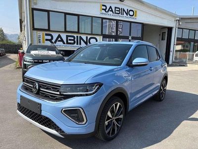 Nuova VW T-Cross R-line Plus 116 CV (85 kW) 2025 Clear blue SUV