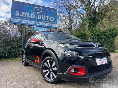 Usata Citroën C3 PureTech 82 CV (60 kW) 2017 Nero Berlina