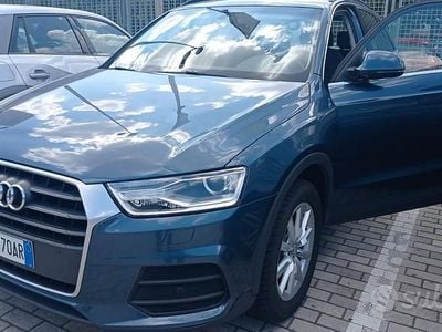 Begagnad Audi Q3 150 HK (110 kW) 2017 Blå SUV