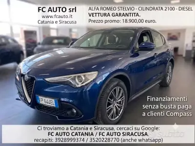 Usata Alfa Romeo Stelvio Executive 179 CV (131 kW) 2018 Bluazzurro SUV