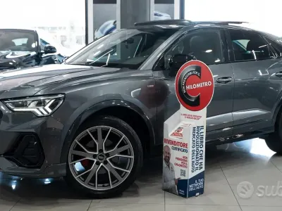 Usata Audi Q3 Sportback S-Line 150 CV (110 kW) 2020 Grigio daytona metallizzato SUV