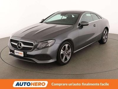Usata Mercedes E400 Business 340 CV (250 kW) 2018 Grigio Coupé