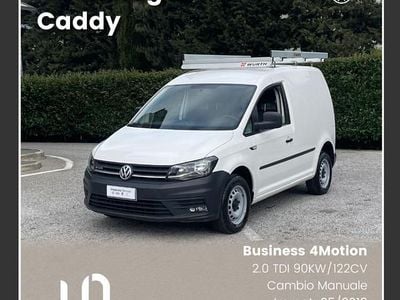 Usata VW Caddy Business 122 CV (89 kW) 2019 Bianco Monovolume