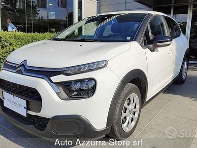 Usata Citroën C3 Feel 83 CV (61 kW) 2021 Bianco Utilitaria