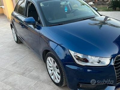 Usata Audi A1 Sportback 116 CV (85 kW) 2016 Blu Utilitaria