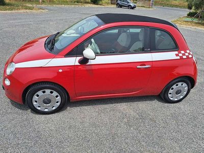 Usata Fiat 500C Pop 69 CV (50 kW) 2013 Rosso Cabrio