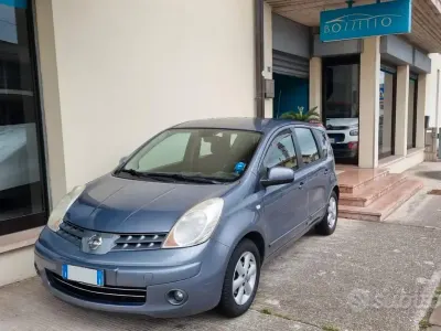 Usata Nissan Note Acenta 88 CV (64 kW) 2008 Bluazzurro Utilitaria