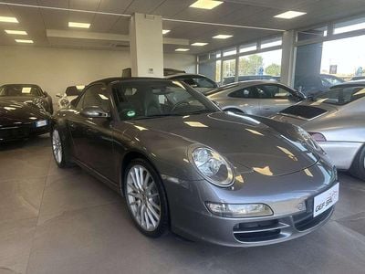 Usata Porsche 911 Carrera S Cabriolet 355 CV (261 kW) 2008 Grigio meteorite met. Cabrio