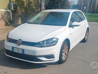 Usata VW Golf VII Trendline 130 CV (95 kW) 2019 Bianco Berlina