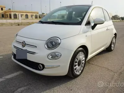 Usata Fiat 500 Lounge 69 CV (50 kW) 2016 Bianco Berlina