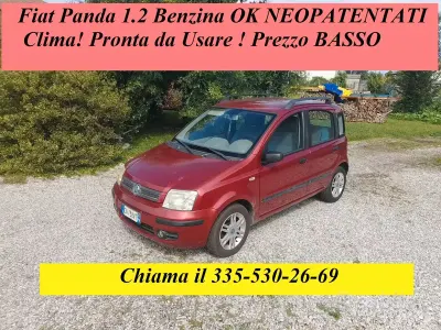 Usata Fiat Panda 60 CV (44 kW) 2005 Rosso Utilitaria