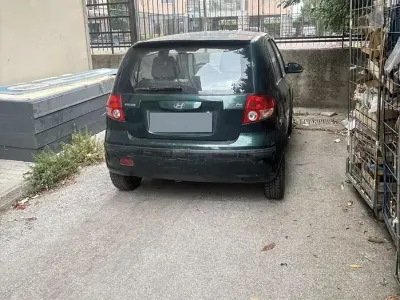 Usata Hyundai Getz 82 CV (60 kW) 2005 Verde Utilitaria