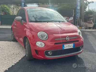 Usata Fiat 500 Sport 69 CV (50 kW) 2019 Rosso Utilitaria