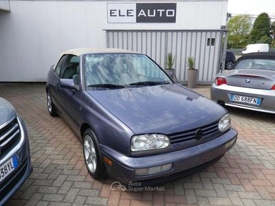 Usata VW Golf Cabriolet Karmann 116 CV (85 kW) 1994 Grigio scuro Cabrio