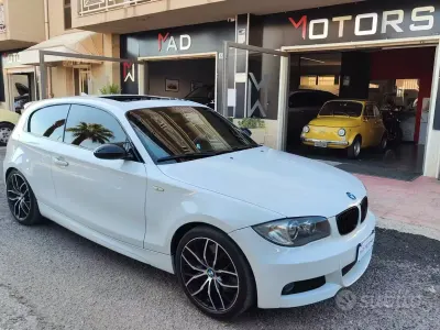 Usata BMW 123 M Sport 204 CV (150 kW) 2009 Bianco Utilitaria