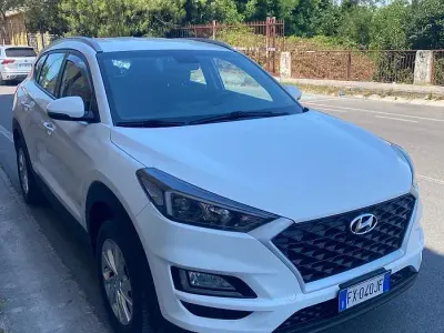Usata Hyundai Tucson 116 CV (85 kW) 2019 Bianco SUV
