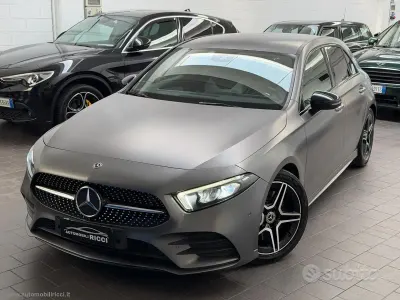 Usata Mercedes A250 Premium 224 CV (164 kW) 2019 Nero Berlina