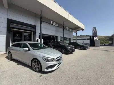 Usata Mercedes CLA200 Premium 136 CV (100 kW) 2018 Argento Coupé