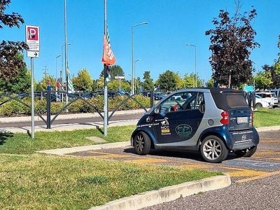 Begagnad Smart ForTwo Cabrio 61 HK (44 kW) 2004 Blå Cab