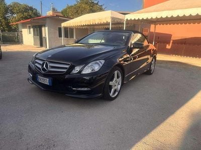 Usata Mercedes E250 204 CV (150 kW) 2012 Nero Cabrio