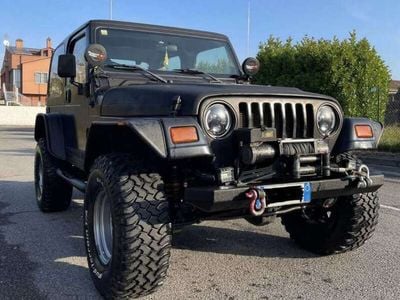 Usata Jeep Wrangler 184 CV (135 kW) 2002 Nero SUV