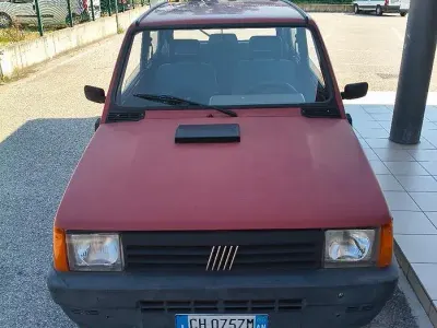 Usata Fiat Panda 54 CV (39 kW) 2003 Rosso Utilitaria