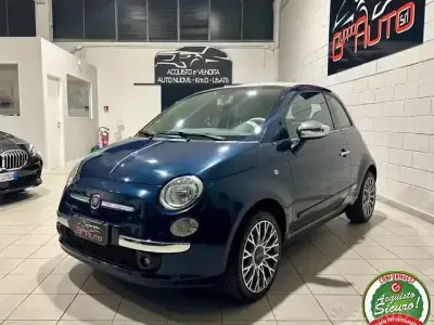 Usata Fiat 500C Lounge 69 CV (50 kW) 2013 Bluazzurro Cabrio