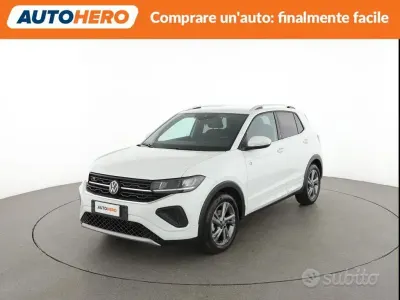 Usata VW T-Cross R-line 116 CV (85 kW) 2024 Bianco SUV