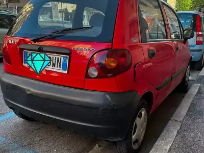 Usata Chevrolet Matiz 51 CV (37 kW) 2001 Rosso Utilitaria