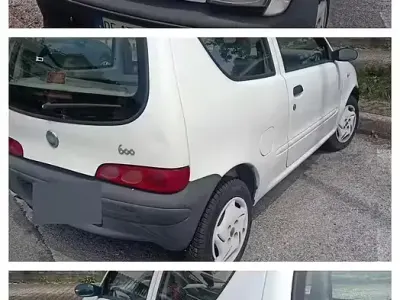 Usata Fiat 600 54 CV (39 kW) 2007 Bianco Utilitaria