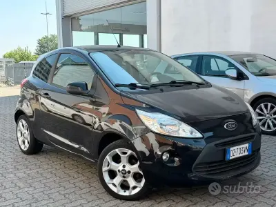 Usata Ford Ka 69 CV (50 kW) 2009 Nero Utilitaria