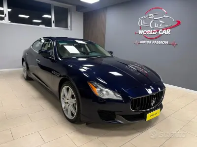 Usata Maserati Quattroporte 275 CV (202 kW) 2014 Blu Berlina