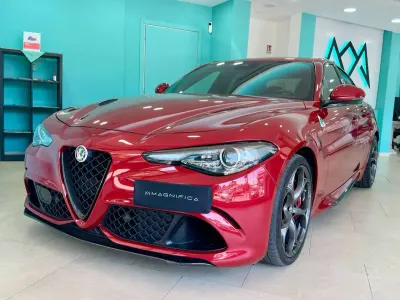 Usata Alfa Romeo Giulia Quadrifoglio 510 CV (375 kW) 2020 Rosso competizione Berlina