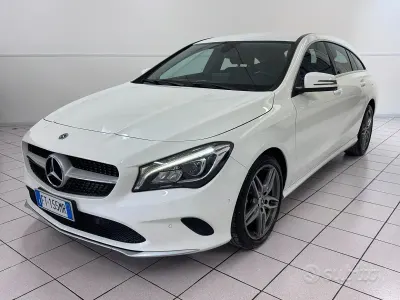 Usata Mercedes CLA200 136 CV (100 kW) 2018 Bianco Berlina