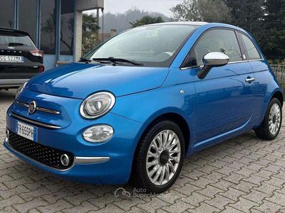 Usata Fiat 500 Mirror 95 CV (69 kW) 2018 Blu/azzurro Utilitaria