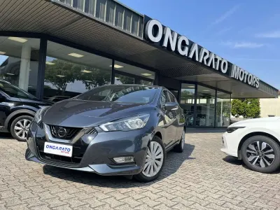 Usata Nissan Micra Acenta 71 CV (52 kW) 2019 Grigio Utilitaria