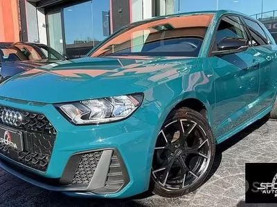 Usata Audi A1 Sportback S-Line 110 CV (80 kW) 2019 Verde Utilitaria