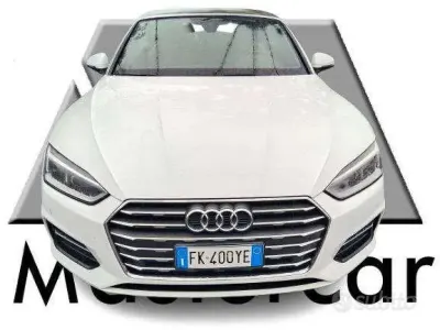 Usata Audi A5 Cabriolet Sport 190 CV (139 kW) 2017 Bianco Cabrio