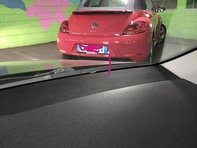 Usata VW Beetle Cabriolet 2013 Rosso Cabrio