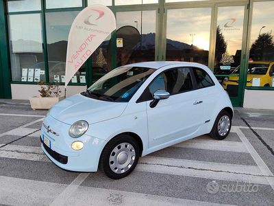 Usata Fiat 500 Pop 79 CV (58 kW) 2008 Blu Berlina