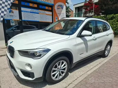 Usata BMW X1 Advantage 150 CV (110 kW) 2016 Bianco SUV