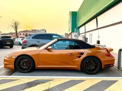 Usata Porsche 911 Carrera Cabriolet 480 CV (353 kW) 2008 Arancione Cabrio