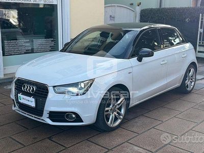 Usata Audi A1 S-Line 86 CV (63 kW) 2014 Bianco Utilitaria