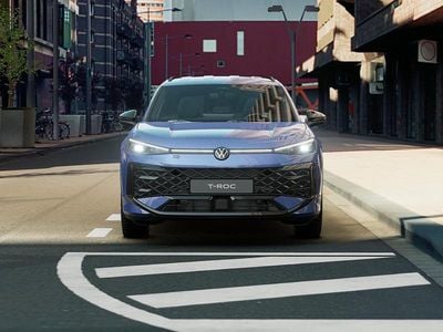 Nuova VW T-Roc R-line 150 CV (110 kW) 2026 Celestial blue metallizzato SUV