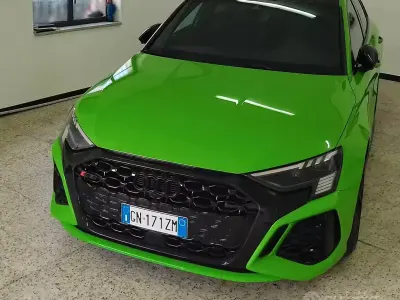 Usata Audi RS3 400 CV (294 kW) 2023 Verde Berlina