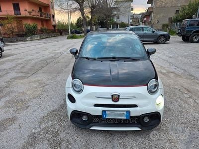 Usata Abarth 595 Turismo 165 CV (121 kW) 2018 Bianco Utilitaria